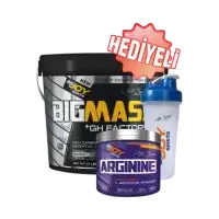 Big Joy Big Mass GH Factors 5000 Gr + Arginine 120 Gr + Shaker Kombinasyonu